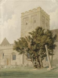 Iffley Church, Oxford by William Turner
