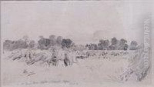 Old Manor House, Shipton On Cherwell by William Turner