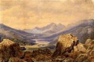 Snowdon From Capel Curig Heights