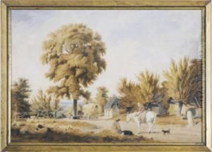 Resting By A Country Road by William Turner