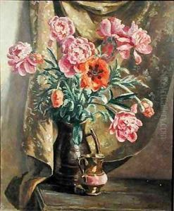 Peonies and Poppies by Roger Fry