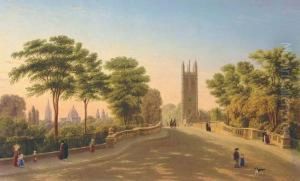 Magdalen Bridge And College, Oxford