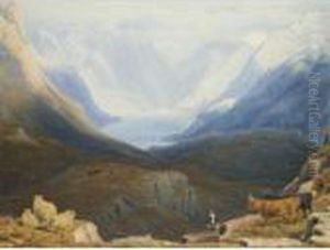 Loch Duich And The Mountains Of Glen Shiel, Ross-shire by William Turner