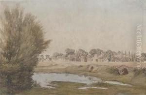 An Oxfordshire Village by William Turner
