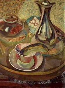 Still Life with Coffee Pot by Roger Fry