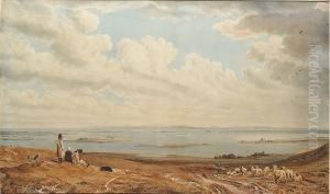 Portsmouth Harbour And The Isle Of Wight From Portsdown Hill