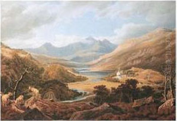 View Of Snowdon And Capel Curig, North Wales - view 1