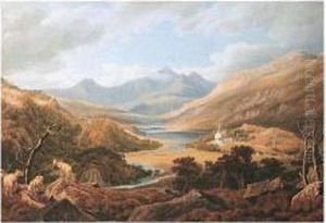 View Of Snowdon And Capel Curig, North Wales by William Turner