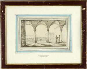 "the Cloister, Montecassino"