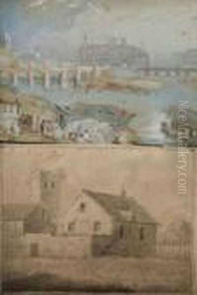 Figures By A Rivers Edge - view 1