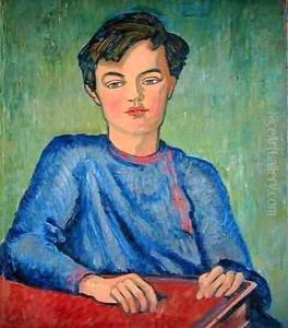 Portrait of Julian the Artists Son by Roger Fry