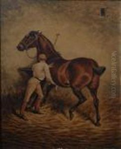 Be Steady, Horse. by William Eddowes Turner