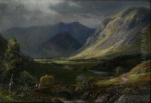 A Passing Shower Over Blencathra"