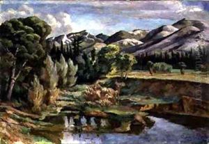 Scene in France by Roger Fry