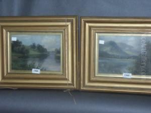 A Pair, Meandering River Scenes A Pair, Meandering River Scenes