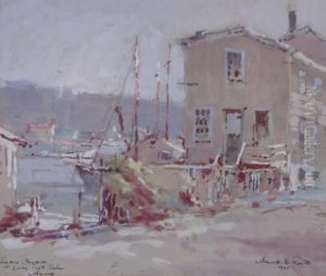 Depicting New England Harbor Depicting New England Harbor