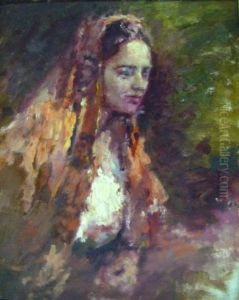 Portrait Of Spanish Woman Portrait Of Spanish Woman