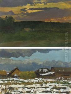 Night Clouds by Leonard Viktorovich Turzhanky