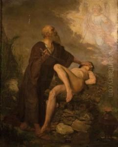 El Sacrificio De Isaac by Ramon Tusquets y Maignon