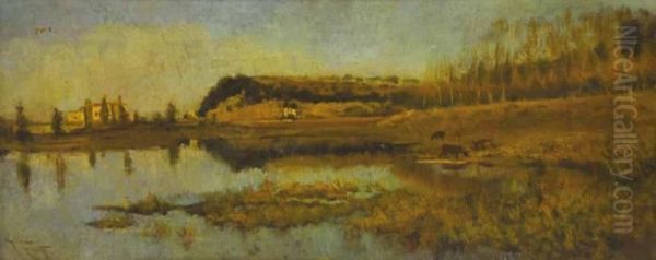 Paisaje Con Rio - view 1