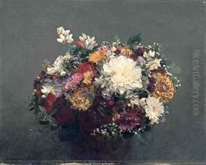Flowers by Theodore Fantin-Latour