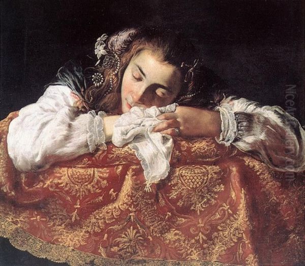 Sleeping Girl - view 1