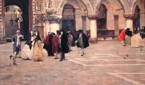 A Walk in the Piazzetta Venice - view 1