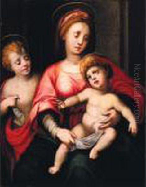 Madonna Col Bambino E San Giovannino - view 1
