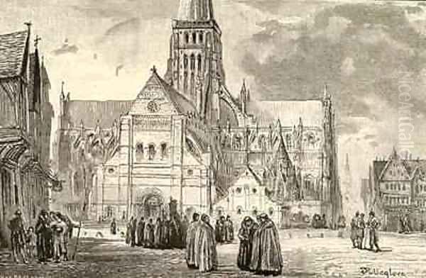 View of Old St Pauls Cathedral - view 1