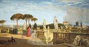The Garden of the Cardinal by John Fulleylove