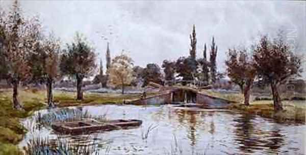 Cardington Lock - view 1
