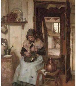 A Sussex kitchen by William Teulon Blandford Fletcher