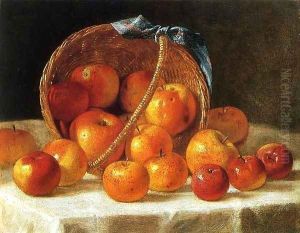 Basket of Apples 1865 by John Francis