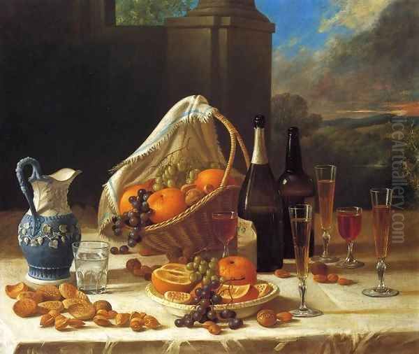 Luncheon Still Life 1860 by John Francis