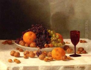 Still Life with Fruit and Nuts 1865