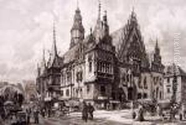 Das Rathaus Von Breslau - view 1