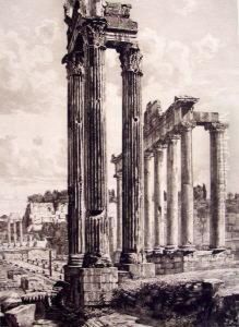 Forum Romanum by Hugo Ulbrich