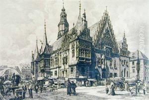 Ratusz We Wroclawiu by Hugo Ulbrich