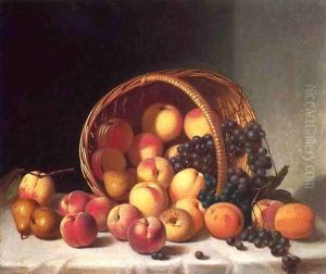 Still Life with a Basket of Fruit Date unknown by John Francis