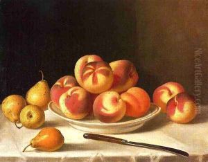 Still Life with Peaches and Pears Date unknown by John Francis