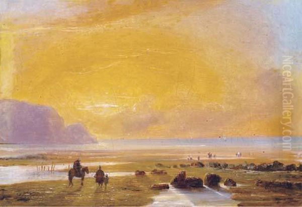 Couche De Soleil Sur La Plage - view 1