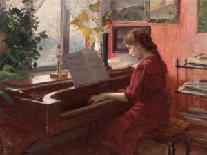 Ved Pianoet by Even Ulving