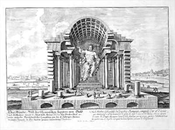 The Statue of Olympian Zeus by Phidias - view 1