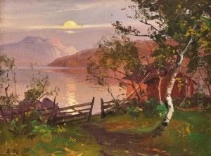 Kystlandskap, Aften