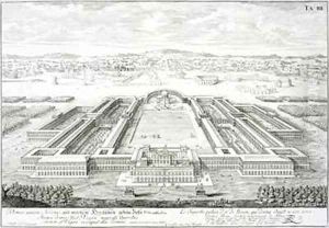 Golden Palace of the Emperor Nero AD 54-68 Rome by Johann Bernhard Fischer von Erlach