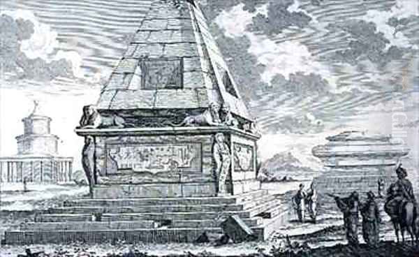 Tombs near Cairo Egypt - view 1