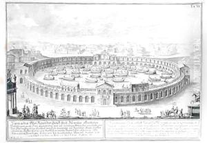 Naumachia by Johann Bernhard Fischer von Erlach