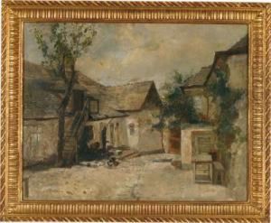 Blick In Den Innenhof by Paul Unbereit