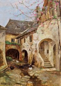 Innenhof In Joching In Der Wachau