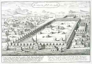 View of Mecca from Entwurf einer historischen Architektur